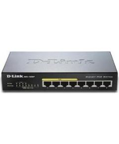 D-Link 8-port 10/100/1000 Desktop Switch w/ 4 PoE Ports