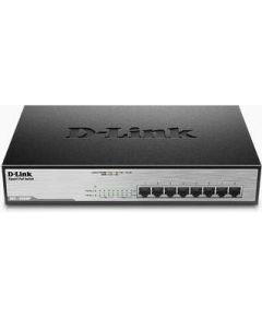 D-Link 8-Port Desktop Gigabit, 8 X PoE+ up to 30W, max. 140W