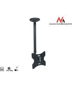 Maclean MC-504b TV Ceiling Mount Bracket LCD LED Plasma 23'' - 42'' 30kg