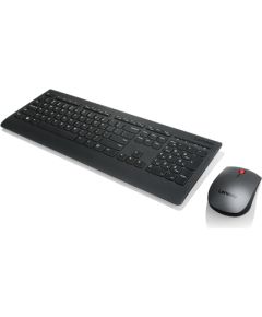 Lenovo 4X30H56824 Keyboard and Mouse Combo, Wireless, Keyboard layout Swedish/Finnish, Black,