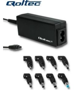Qoltec 51527 Универсальное 45W (Max 2.37A) AC Автоматическая Сетевая зарядка c 8 коннекторами