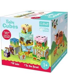 Trefl Baby cubes Little Planet Attīstošās spēles