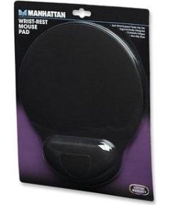 Manhattan Wrist-Rest Mouse Pad Gel-like Foam black