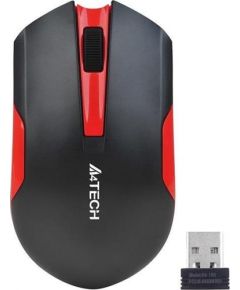 A4-tech Mouse A4TECH V-TRACK G3-200N-1 Black+Red WRLS