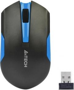 A4-tech Mouse A4TECH V-TRACK G3-200N-1 Black+Blue WRLS