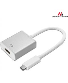 Maclean MCTV-841 USB-C adapter - HDMI 1080p 60Hz metal housing