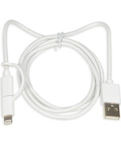 Ibox I-BOX IKUML2W1 2in1 MicroUSB/Lightning MFi cable