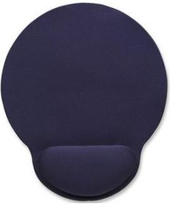 Manhattan Wrist-Rest Mouse Pad Gel-like Foam Blue