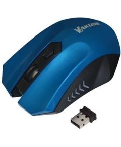 VAKOSS Wireless optical mouse TM-658UB 4D, 800/1200/1600DPI, 2.4GHz, blue