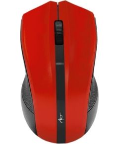ART mouse wireless-optical USB AM-97D red