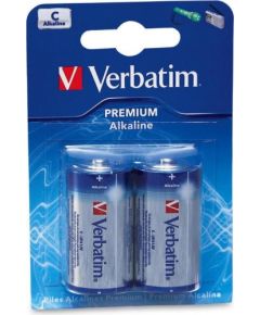 Verbatim ALKALINE BATTERY C 2PACK