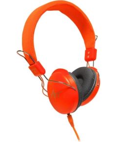 ART Multimedia austiņas STEREO ar mikrofonu AP-60MA orange