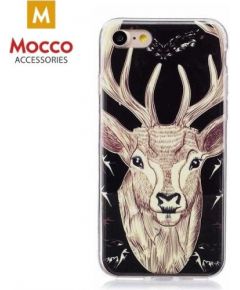 Mocco Fashion Case Резиновый Чехол Светящийся в Темноте Олень для Samsung J730 Galaxy J7 (2017)