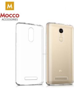 Mocco Ultra Back Case 0.3 mm Aizmugurējais Silikona Apvalks Priekš Xiaomi Redmi 4 / 4 X Caurspīdīgs