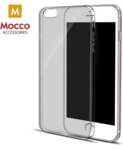 Mocco Ultra Back Case 0.3 mm Aizmugurējais Silikona Apvalks Priekš Huawei Y5 II / Y6 II Caurspīdīgs - Melns