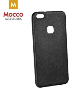 Mocco Lizard Back Case Aizmugurējais Silikona Apvalks Priekš Apple iPhone X Melns