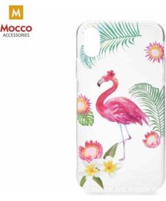 Mocco Summer Flamingo Aizmugurējais Silikona Apvalks Priekš Samsung G950 Galaxy S8