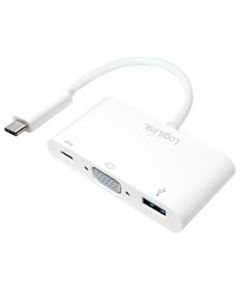 LOGILINK - USB-C 3.1 to VGA multiport adapter with PD