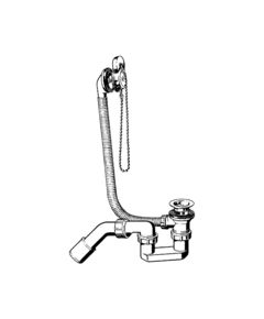 Viega Odpływ wannowy z łańcuszkiem (703127)