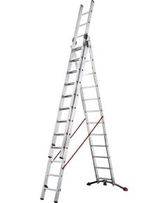 Kāpnes kombinējamās S100 Hailo ProfiLOT / alumīnija / 3x12 pakāpieni