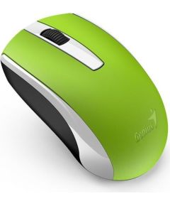 Genius optical wireless mouse ECO-8100, Green