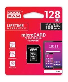 Goodram 128GB microSDXC class 10 UHS I + Adapter