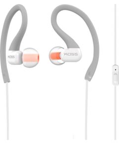 Koss Headphones KSC32iGRY In-ear/Ear-hook, 3.5mm (1/8 inch), Microphone, Grey,