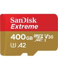 SanDisk Extreme microSDXC UHS-I Card, 400 GB, 160/90 MB/s