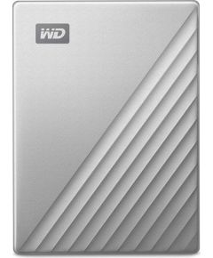 External HDD WD My Passport Ultra for Mac 2.5'' 4TB USB3.1 Silver Worldwide