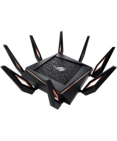 Asus Gaming Router ROG Rapture GT-AX11000 10/100/1000 Mbit/s, Ethernet LAN (RJ-45) ports 4, 2.4GHz/5GHz, Wi-Fi standards 802.11ax, Antenna type External, Antennas quantity 8, USB ports quantity 2