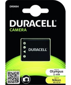 Батарейка Duracell Olympus Li-40B/Nikon EN-EL10 700mAh