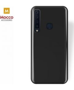 Mocco Jelly Back Case Aizmugurējais Silikona Apvalks Priekš Samsung A920 Galaxy A9 (2018) Melns