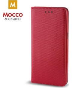 Mocco Smart Magnet Book Case Grāmatveida Maks Telefonam Huawei Mate 20 Pro Sarkans