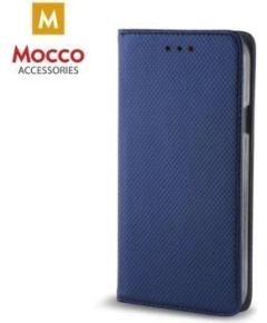 Mocco Smart Magnet Book Case Grāmatveida Maks Telefonam LG Q6 M700N Zils