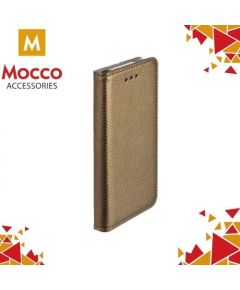 Mocco Smart Magnet Book Case Grāmatveida Maks Telefonam LG H840 G5 Tumšais Zelts