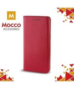 Mocco Smart Magnet Book Case Grāmatveida Maks Telefonam Huawei Y3 (2017) Sarkans