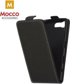 Mocco Kabura Rubber Case Вертикальный Eco Кожаный Чехол для телефона Sony Xperia XZ Черный