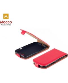 Mocco Kabura Rubber Case Вертикальный Eco Кожаный Чехол для телефона Xiaomi Redmi Note 5 Pro / AI Dual Camera Красный