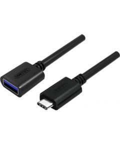 Unitek Cable USB type-C to USB AF, Y-C476BK