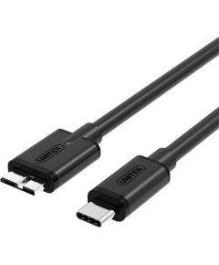 Unitek Cable USB type-C to microUSB 3.0, Y-C475BK