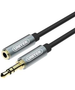 Unitek Cable miniJack 3,5mm (M) - 3,5mm (F); Y-C932ABK