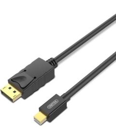 Unitek Cable miniDisplayPort to DisplayPort M/M, 2m; Y-C611BK