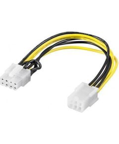Goobay 93635 Power cable/adapter for PC graphics card; PCI-E/PCI Express; 6-pin to 8-pin, 0.2m