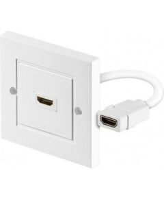 Goobay 51722 HDMI™ wall socket, gold-plated Goobay