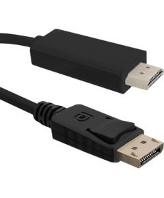 Qoltec Cable DisplayPort v1.2 / HDMI | 4Kx2K | 1m