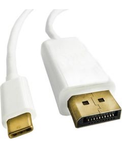 Qoltec DisplayPort Alternate mode USB 3.1 CM / DisplayPort M | 4Kx2K | 2m
