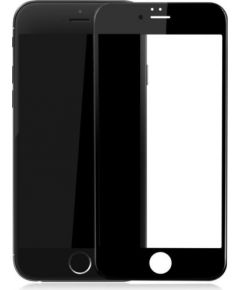 Mocco Full Glue 5D Tempered Glass Aizsargstikls Pilnam Ekrānam Apple iPhone 8 Melns
