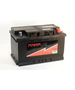 Powerline PL57240 72Ah 640A Startera akumulatoru baterija