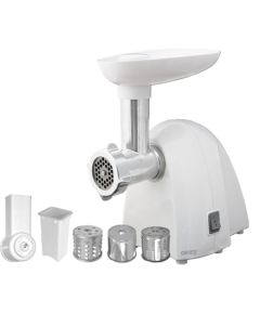 Meat mincer Camry CR 4802 White, 600-1500 W, Number of speeds 1, Sausage horn