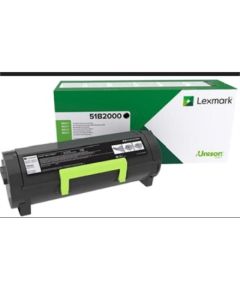Lexmark MS/MX 3/4/5/617 51B2000 Monochrome Laser, Black
